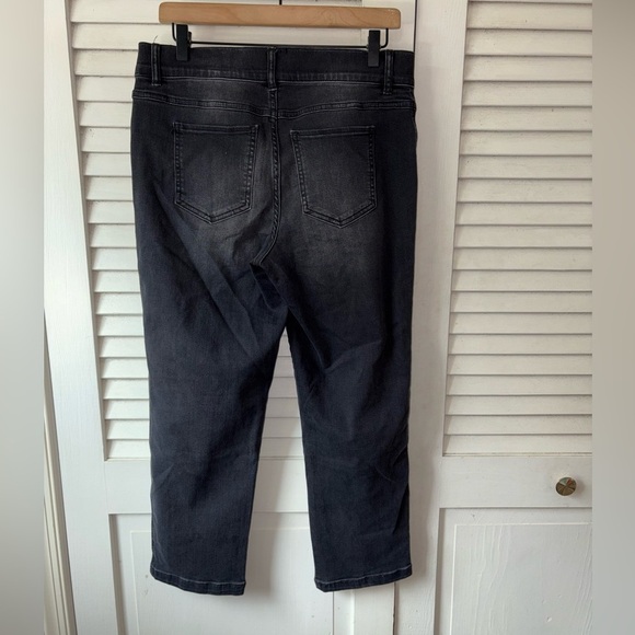 Spanx Straight Leg Mom Jeans Black size Large - Picture 4 of 5